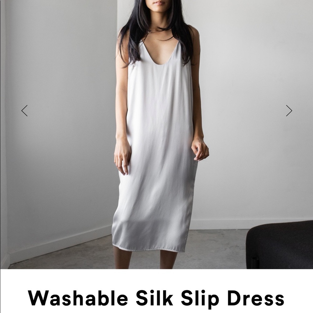 Teal Lunya Washable Silk Slip